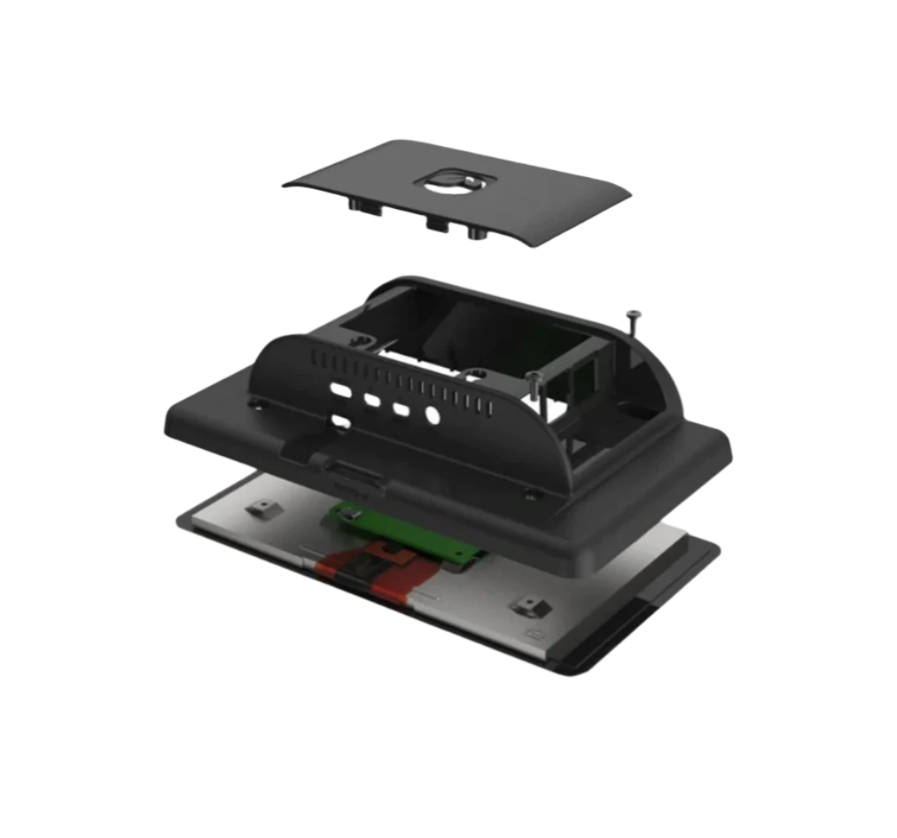 7inch Capacitive Touch Display, DSI Interface, IPS Screen, 800×480, 5-Point Touch, with case